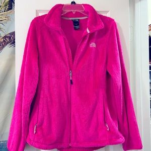Women’s hot pink North Face jacket